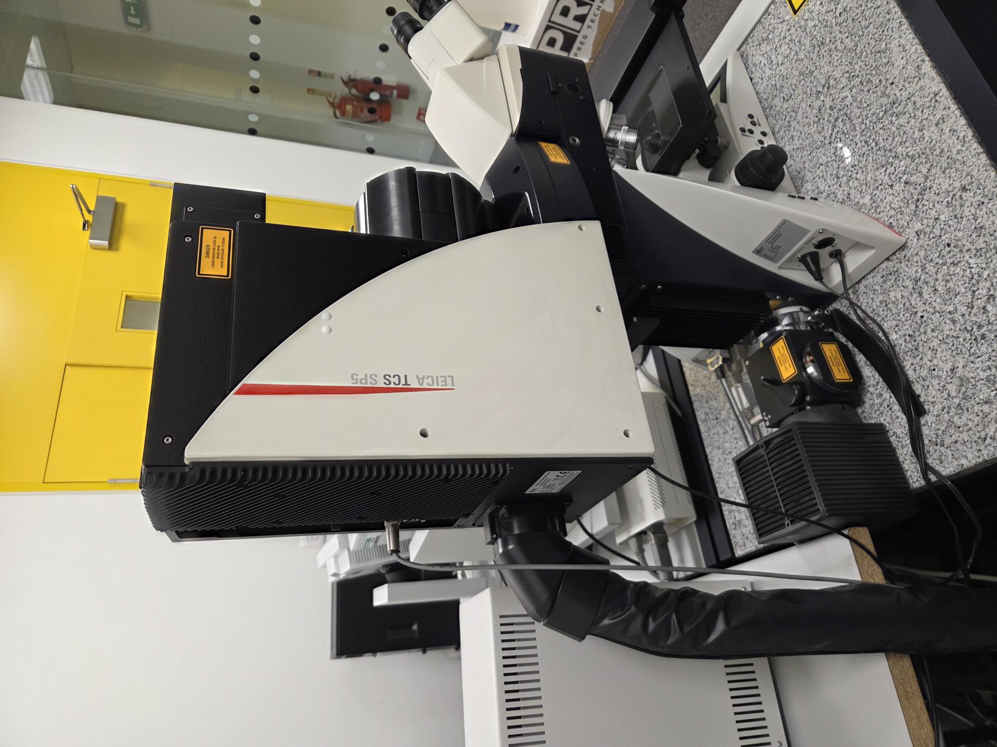 Image of Leica TCS SP5 Confocal Microscope System with 5x/20x/40x/63x Objectives
