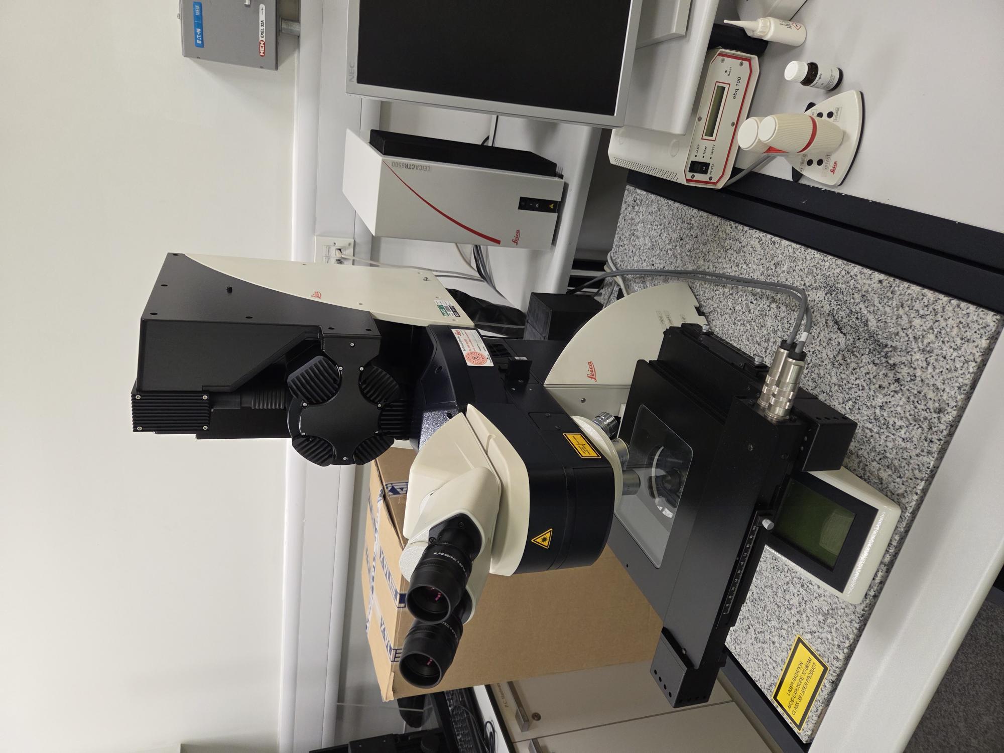 Image of Leica TCS SP5 Confocal Microscope System with 5x/20x/40x/63x Objectives