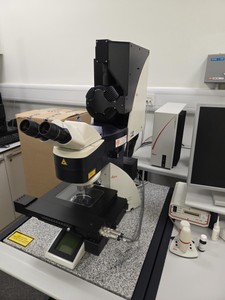 Thumbnail image of Leica TCS SP5 Confocal Microscope System with 5x/20x/40x/63x Objectives