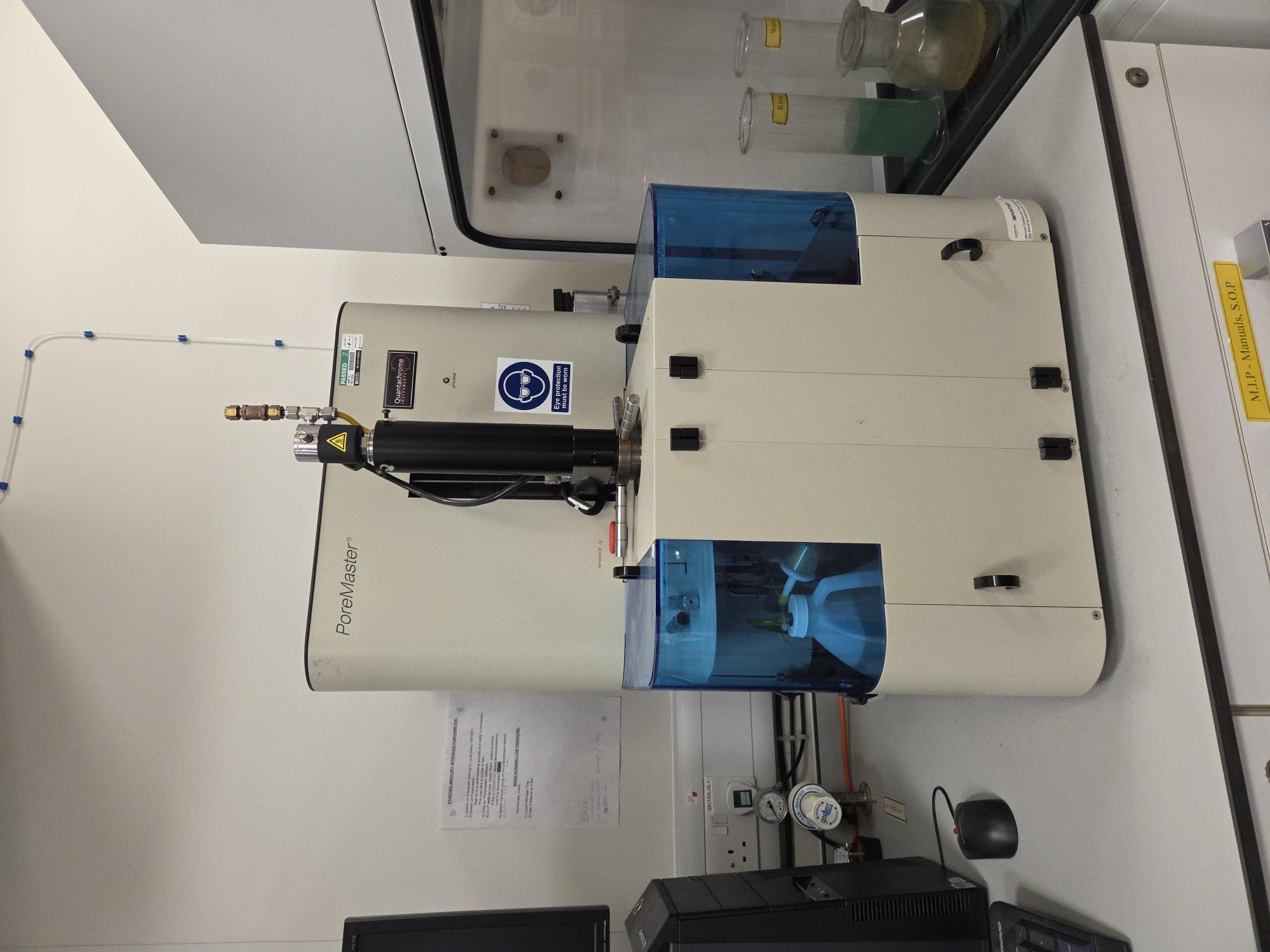 Image of Quantachrome PoreMaster Mercury Intrusion Porosimeter (MIP) – Spares / Repair