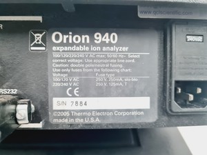 Thumbnail image of Thermo Orion 960 Titration System With Orion 940 Expandable Ion Analyzer Lab