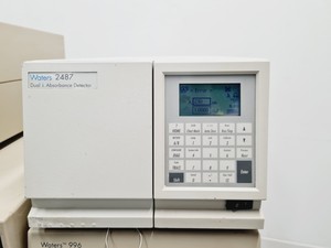Thumbnail image of Waters HPLC 600E System with 717 Autosampler, 996 PAD, 2487 DʎAD, M-470