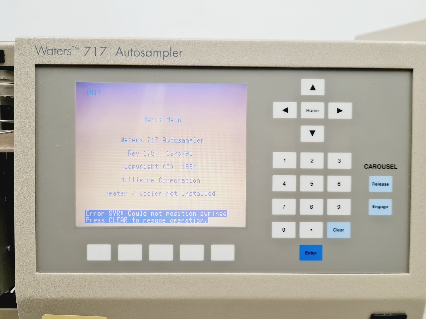 Image of Waters HPLC 600E System with 717 Autosampler, 996 PAD, 2487 DʎAD, M-470