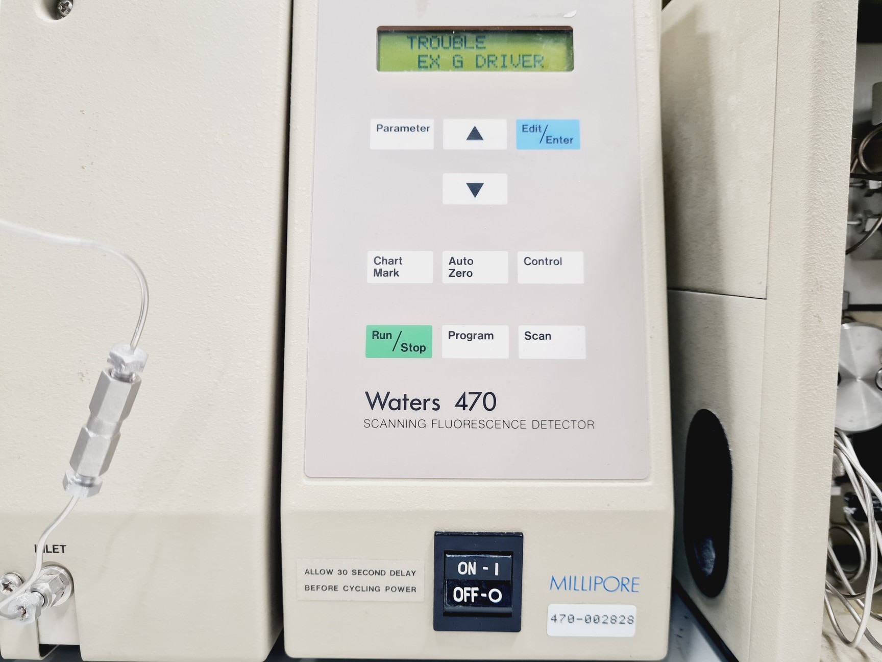 Image of Waters HPLC 600E System with 717 Autosampler, 996 PAD, 2487 DʎAD, M-470