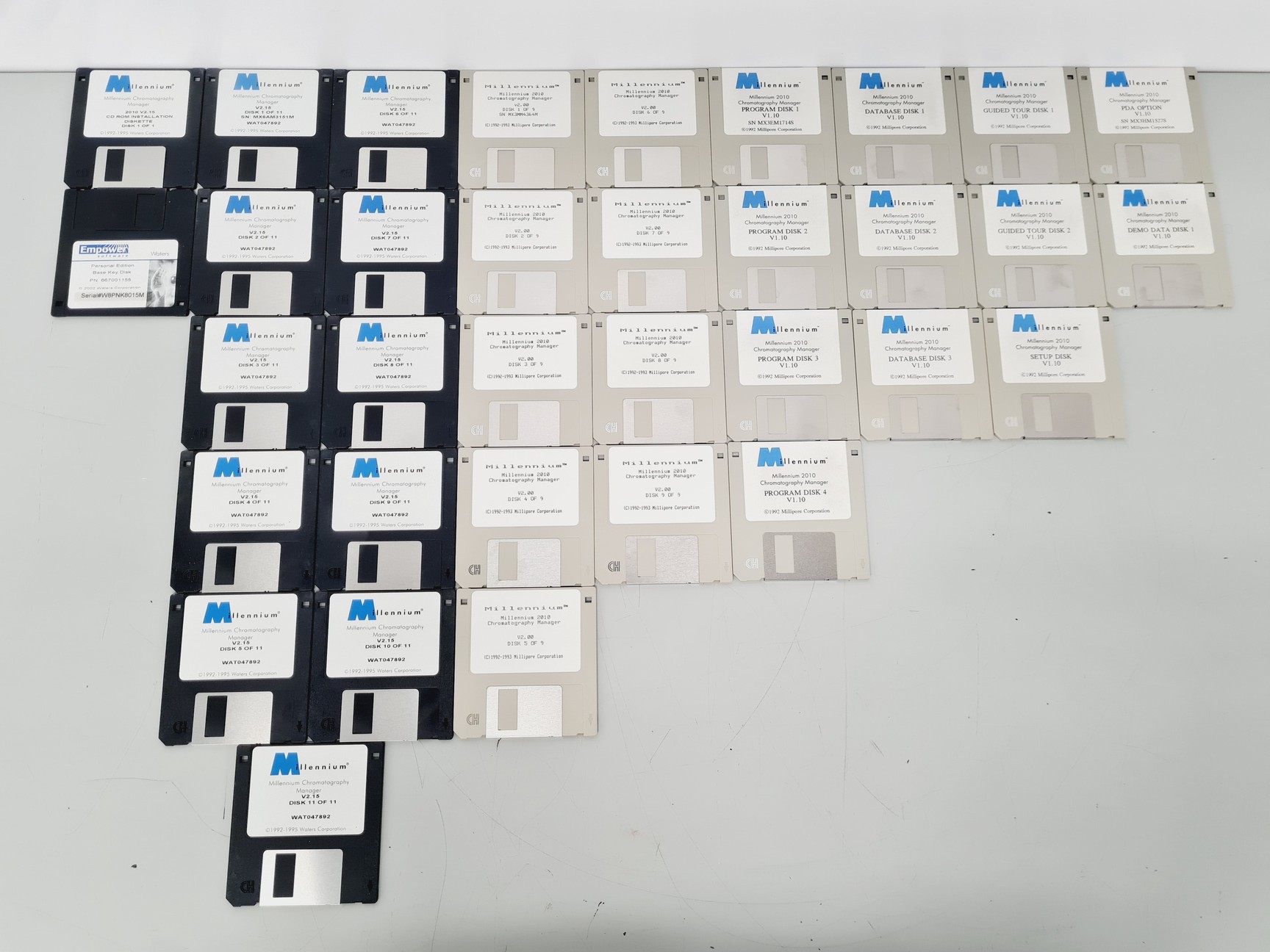 Image of Waters HPLC 600E System with 717 Autosampler, 996 PAD, 2487 DʎAD, M-470