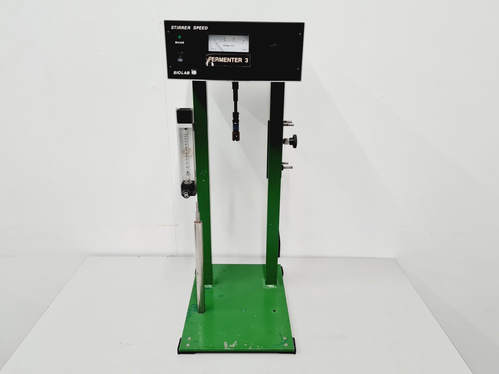 Image of Biolab Fermenter 3 with Stirrer Speed, pH Meter, Temperature Controller, 501U