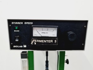 Thumbnail image of Biolab Fermenter 3 with Stirrer Speed, pH Meter, Temperature Controller, 501U