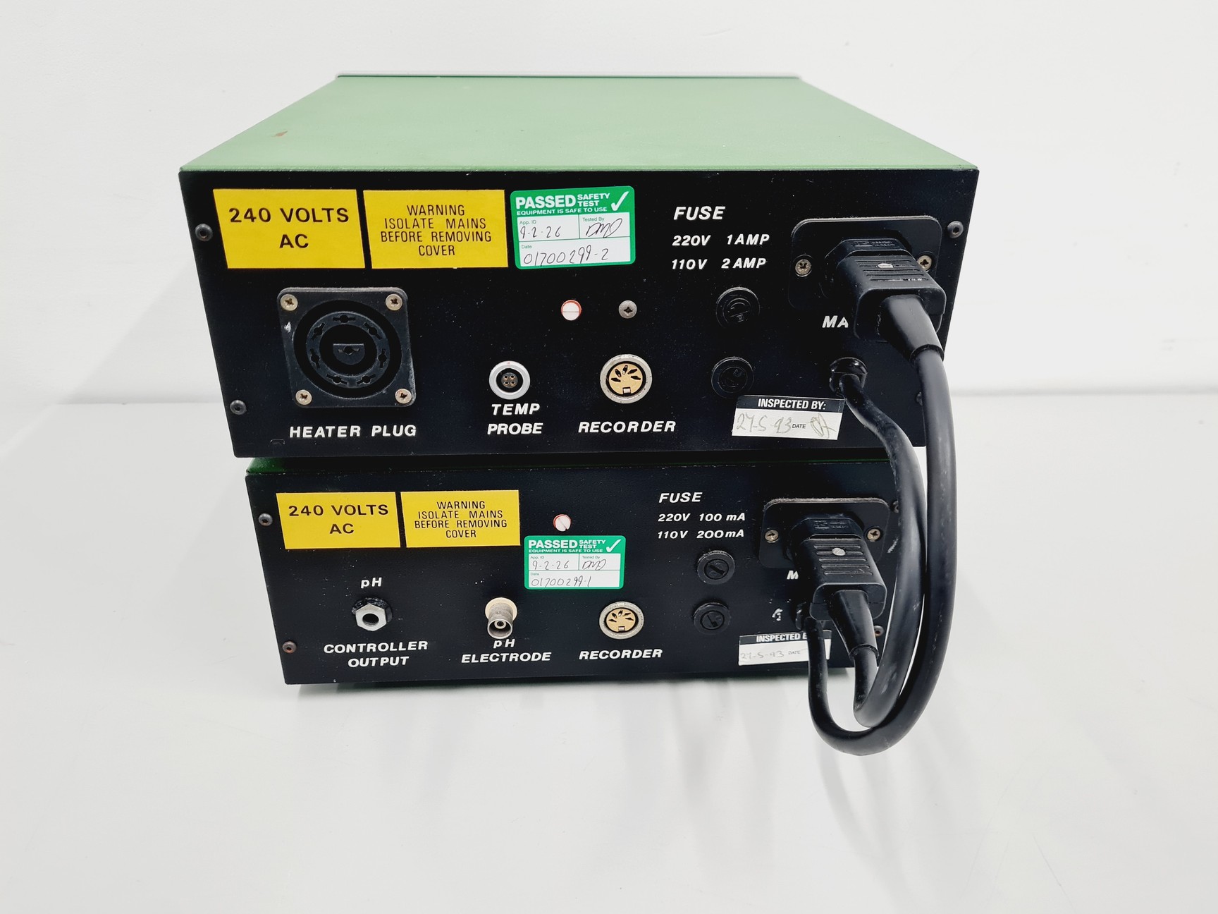 Image of Biolab Fermenter 3 with Stirrer Speed, pH Meter, Temperature Controller, 501U