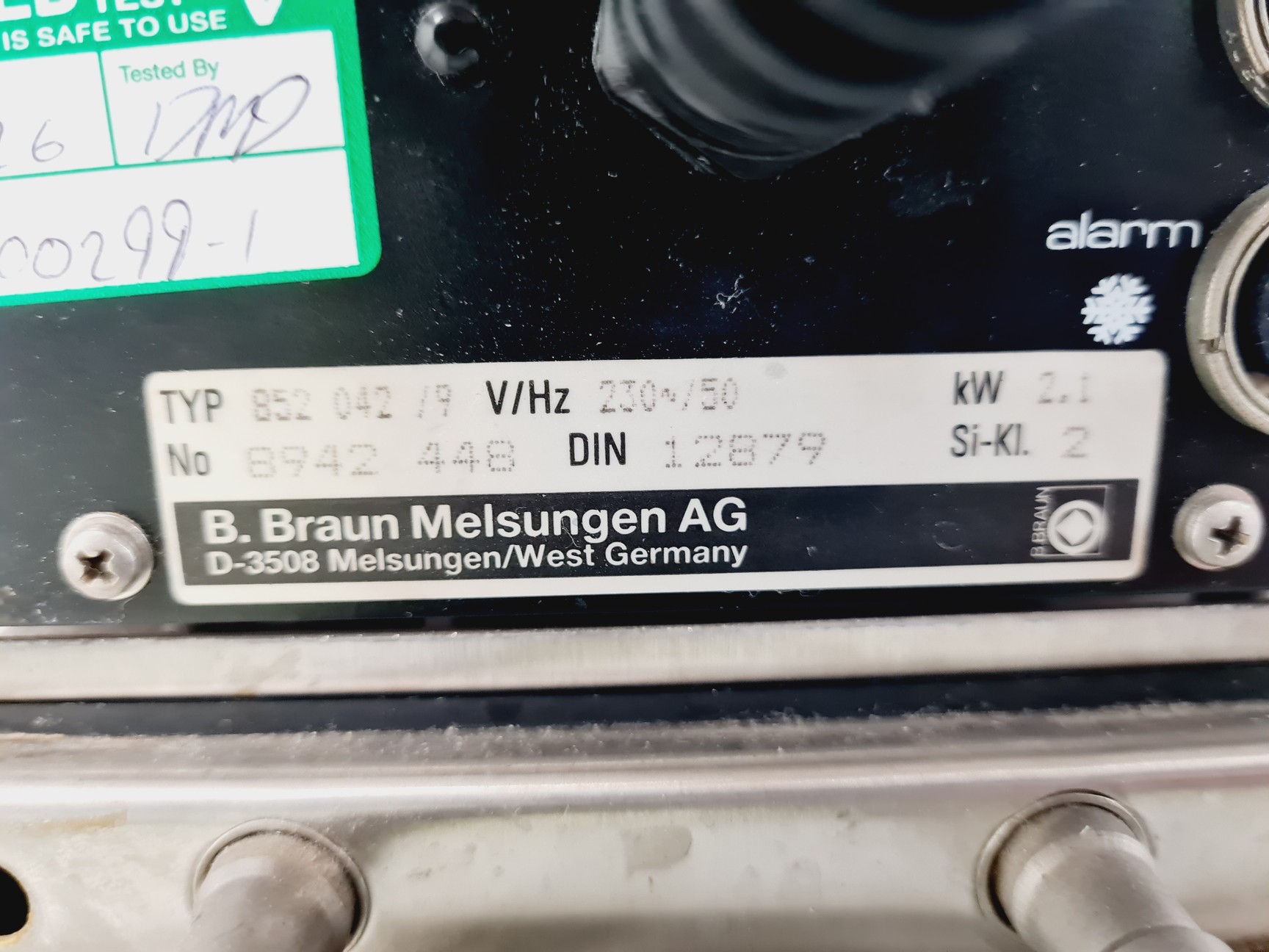 Image of Braun Biolab Fermenter, pH Meter, Thermomix UB, Watson Marlow 501U