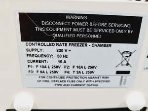 Thumbnail image of Planer Kryo 560-16 Controlled Rate Freezer w/ Planer MRV Controller Lab