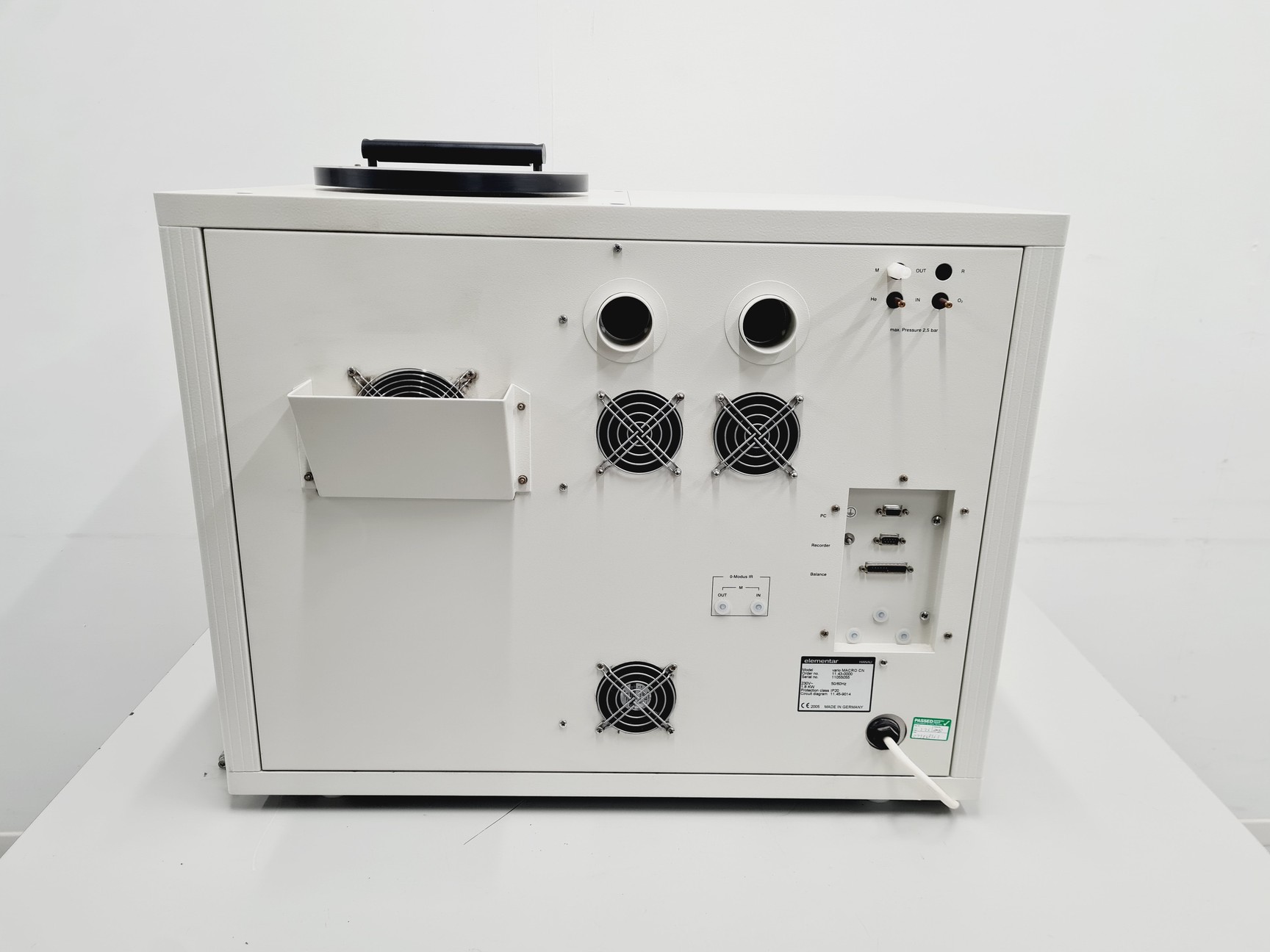 Image of Elementar Vario Macro CN Elemental Analyzer