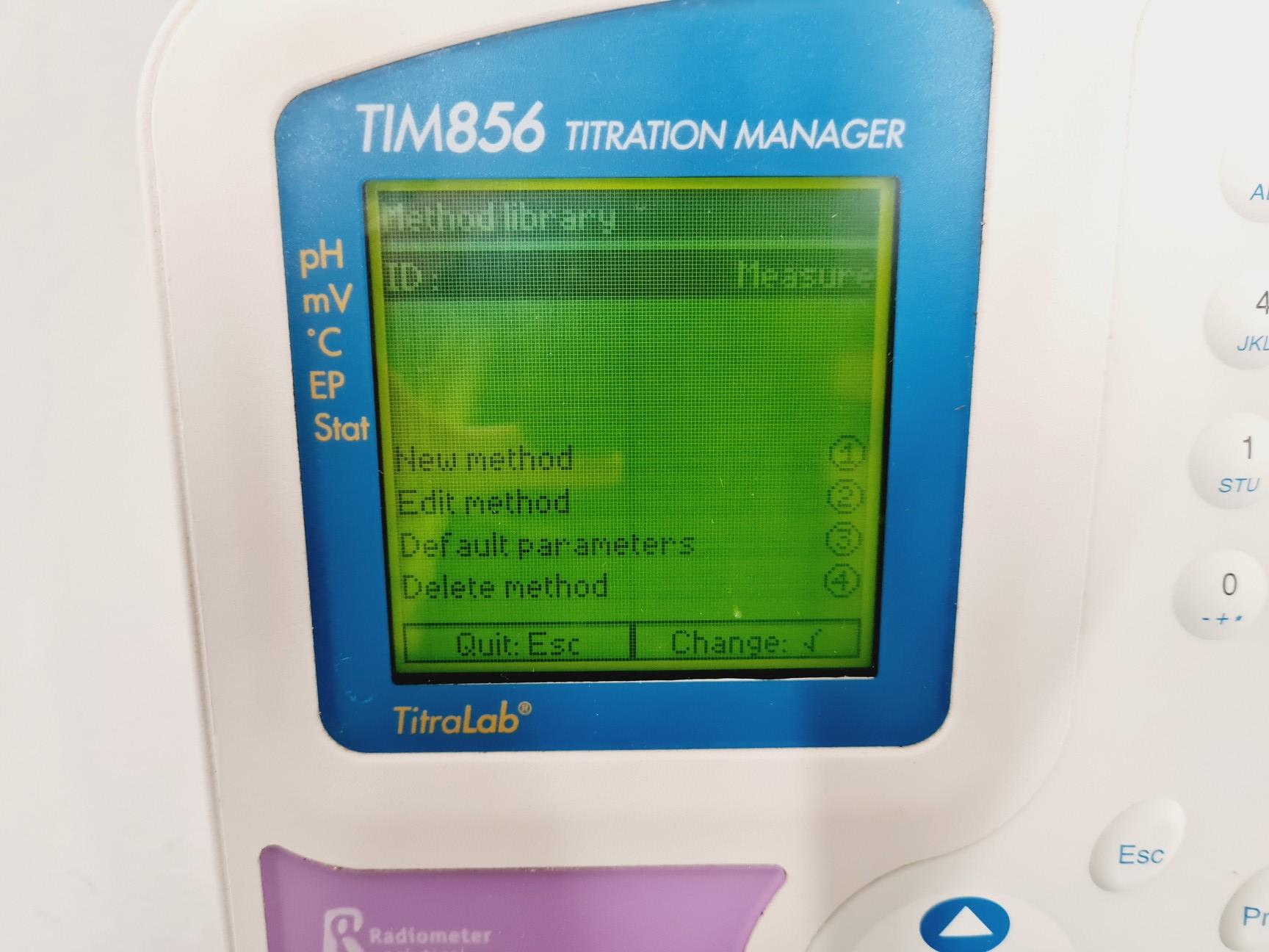 Image of Radiometer Analytical TIM856 Titration Manager Lab