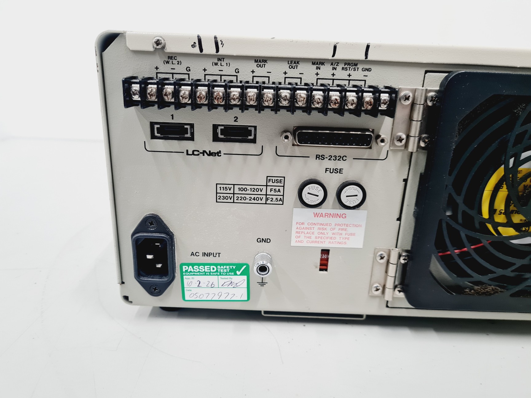 Image of Jasco FP-920 Intelligent Fluorescence Detector Lab