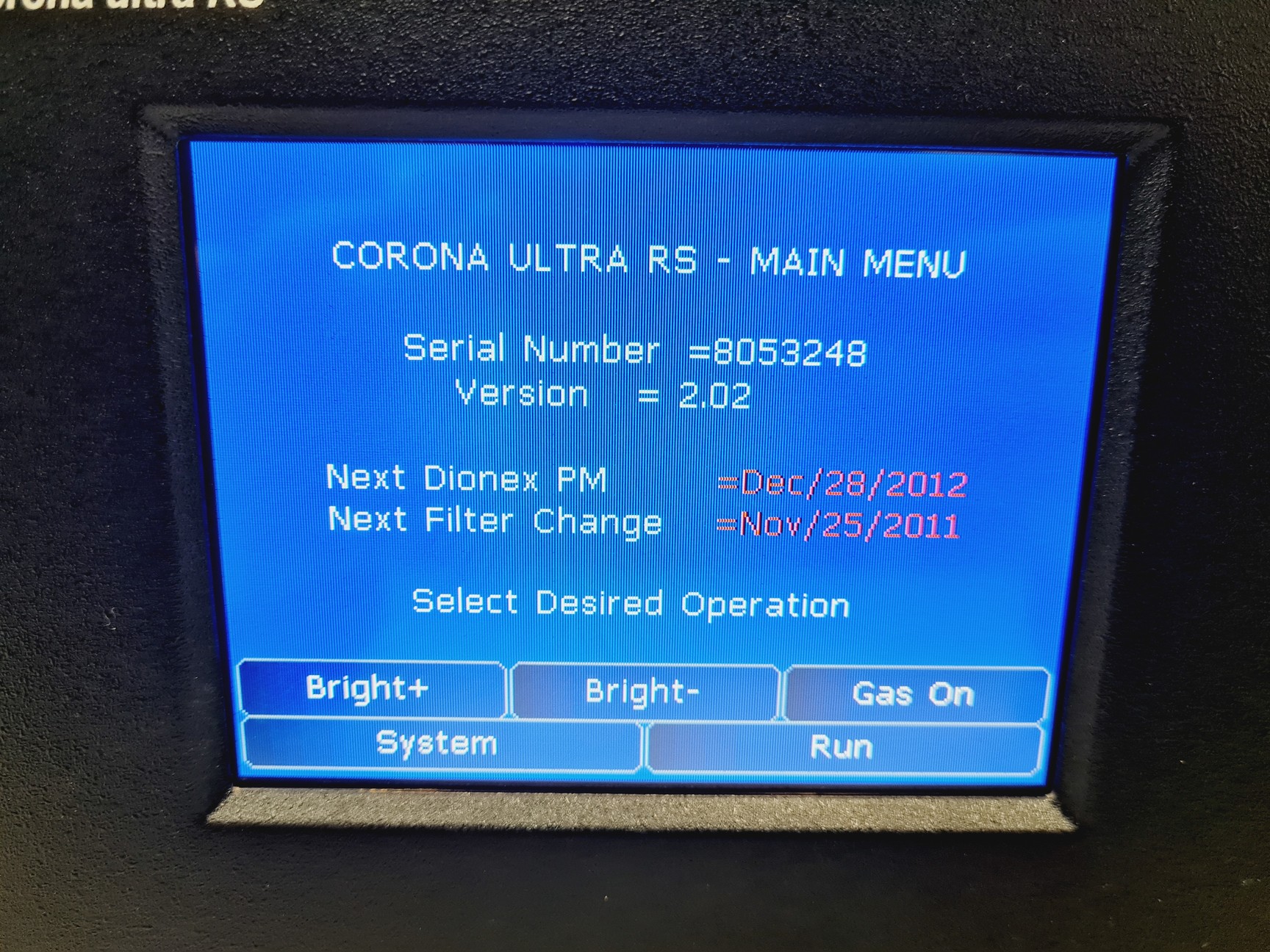 Image of Thermo Scientific Corona Ultra RS Charged Aerosol Detector (CAD) Lab