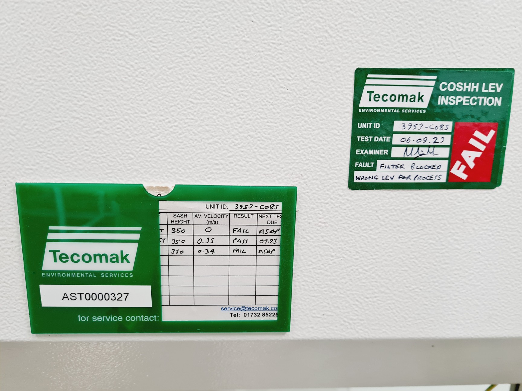 Image of Safelab Airone 1500R Recirculating Fume Cupboard 
