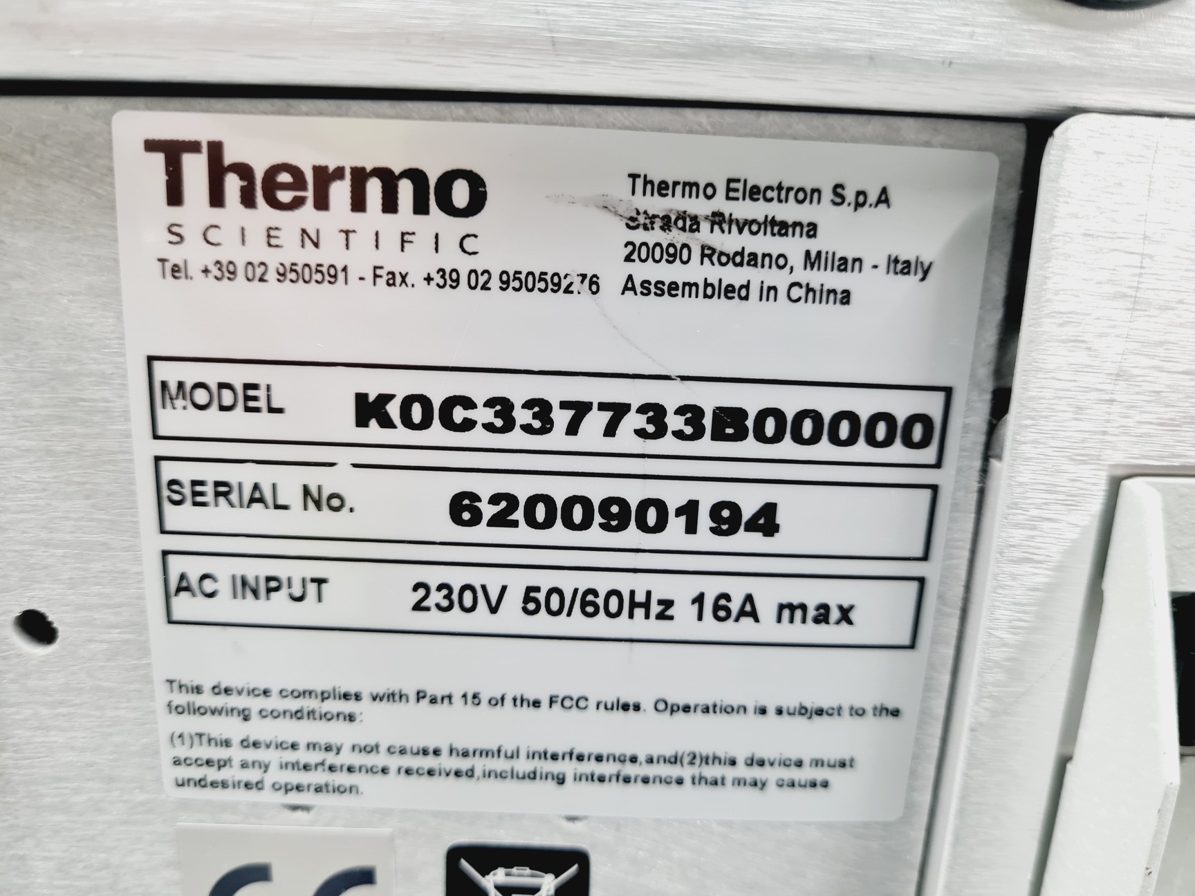 Image of Thermo Scientific Trace GC Ultra Gas Chromatograph with Thermo Alimentatore DRH