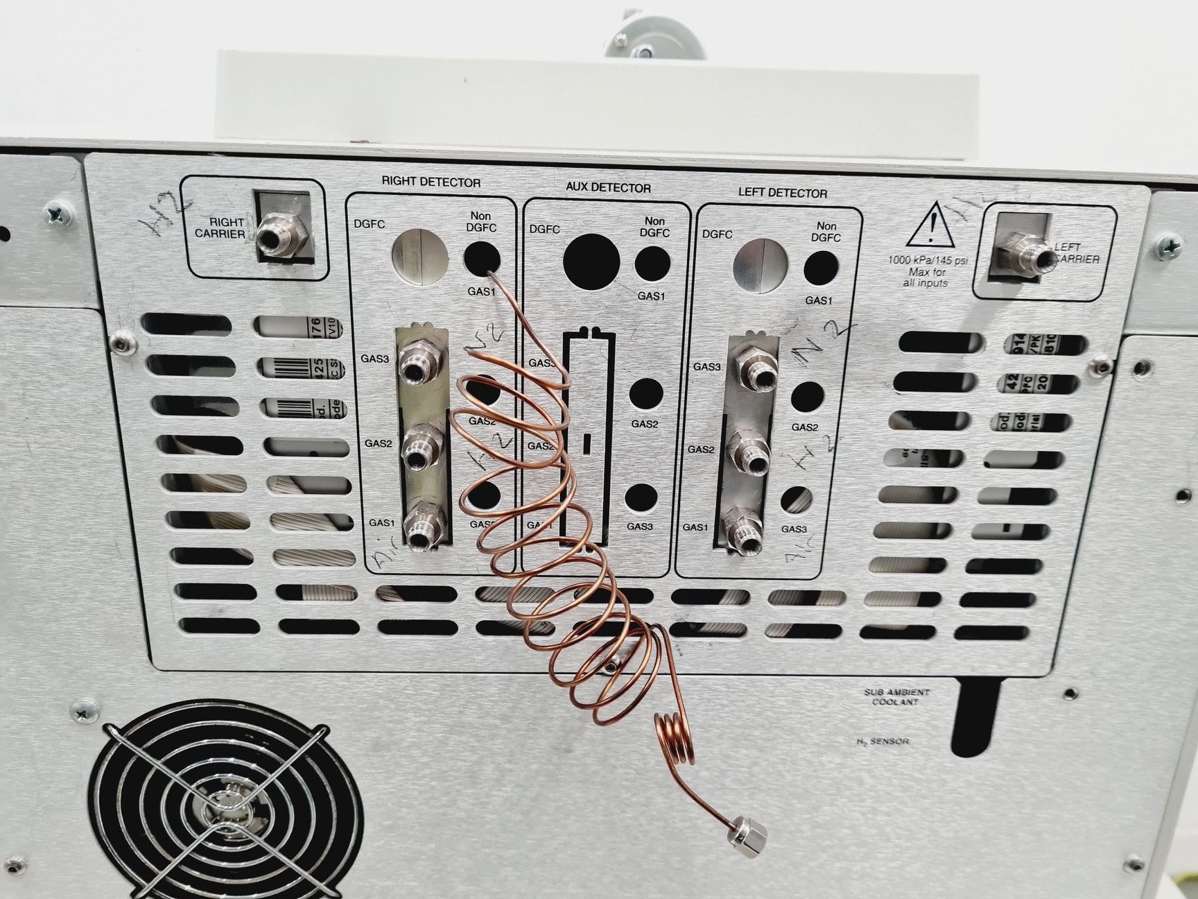 Image of Thermo Scientific Trace GC Ultra Gas Chromatograph with Thermo Alimentatore DRH