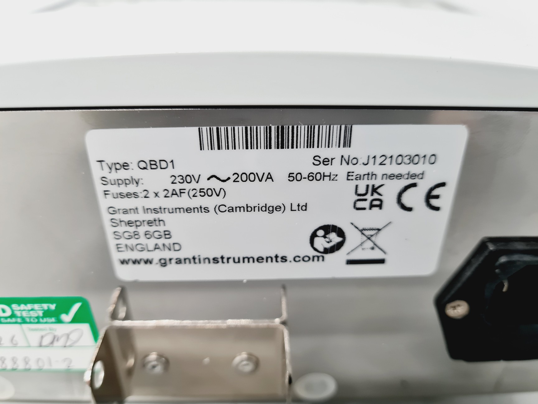 Image of Grant QBD1 Dry Block Heater with Blocks New - No Box Lab