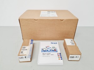 Image of Grant QBD1 Dry Block Heater with 2 x QBE1 Dry Block New Lab