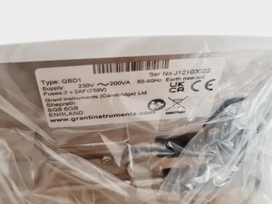 Thumbnail image of Grant QBD1 Dry Block Heater with 2 x QBE1 Dry Block New Lab