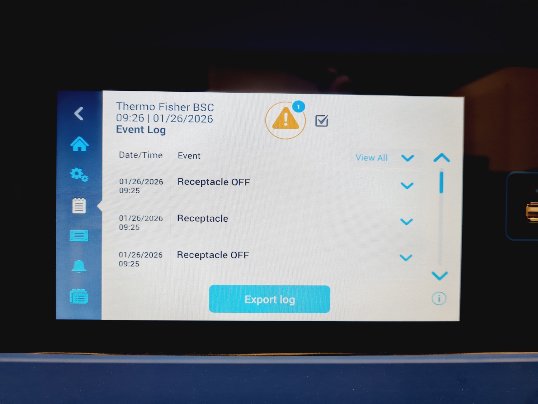 Image of Thermo Scientific HeraSafe 2030i 1.8 Microbiological Safety Cabinet Class II