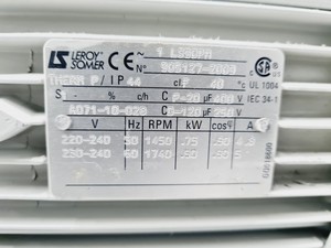 Thumbnail image of Edwards 28 E2M28 Two Stage Rotary Vane Vacuum Pump