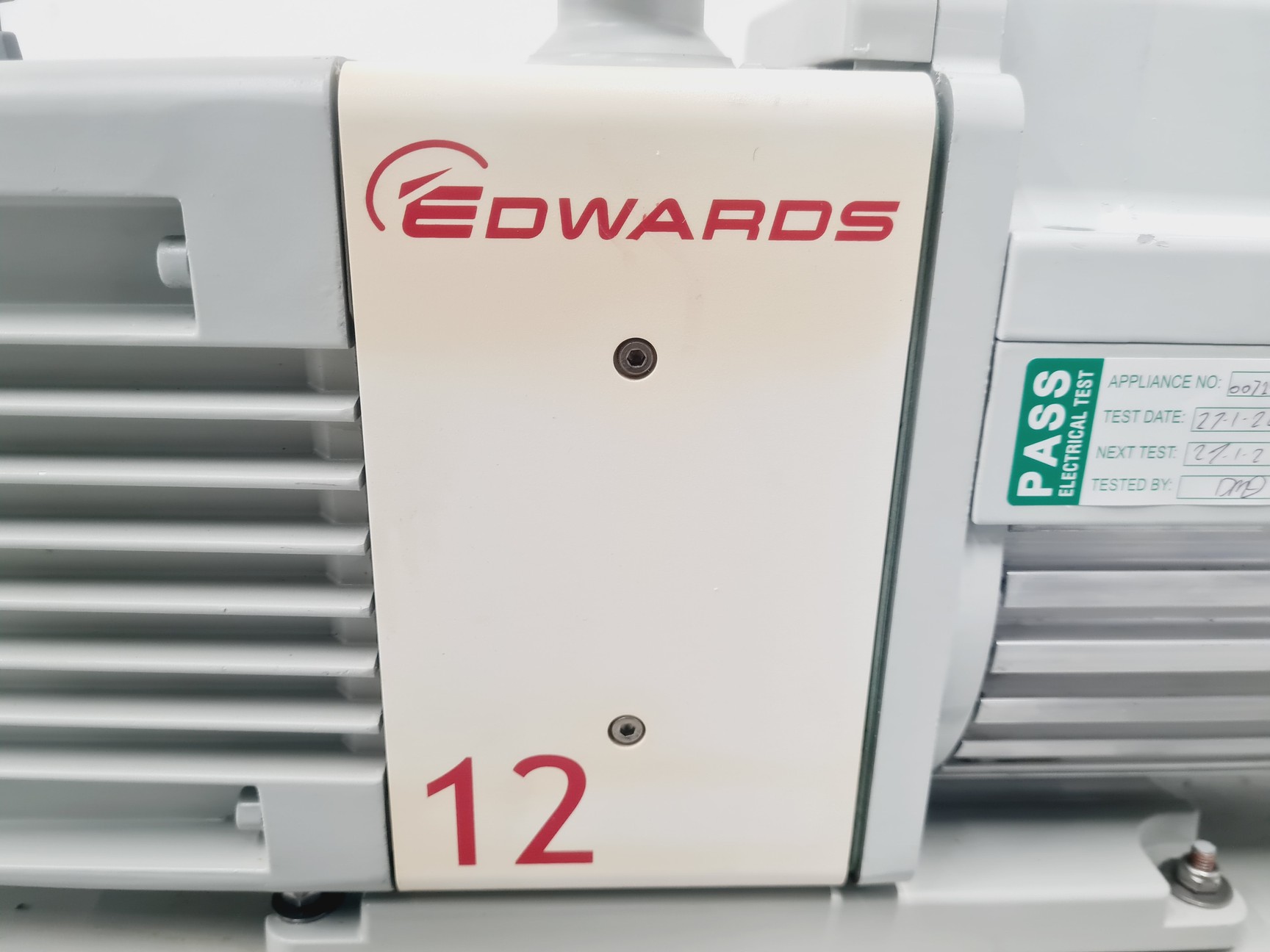Image of Edwards 12 RV12 Rotary Vane Vacuum Pump 