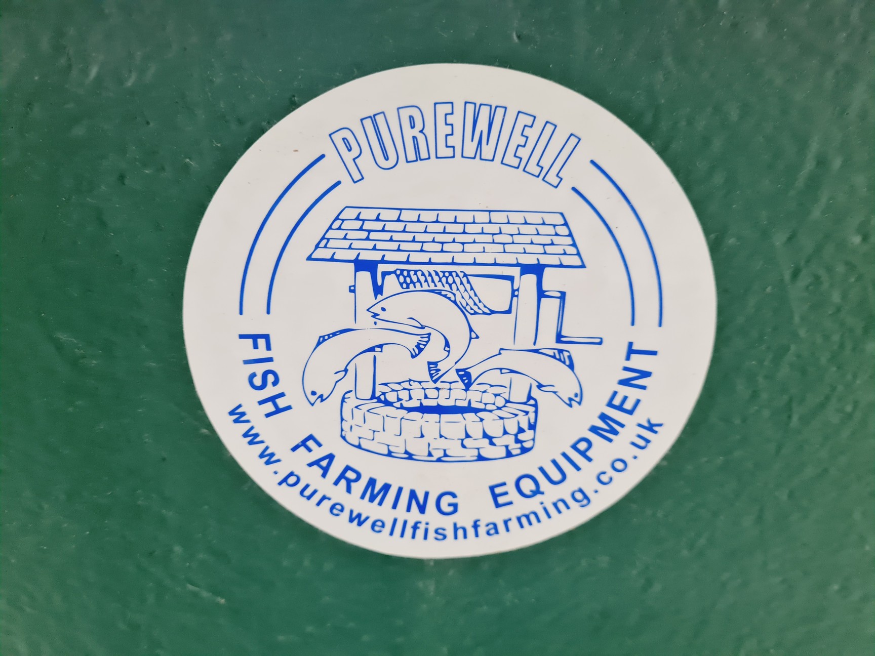Image of Purewell Fish Farming Green Large Fibreglass Tank 640L 