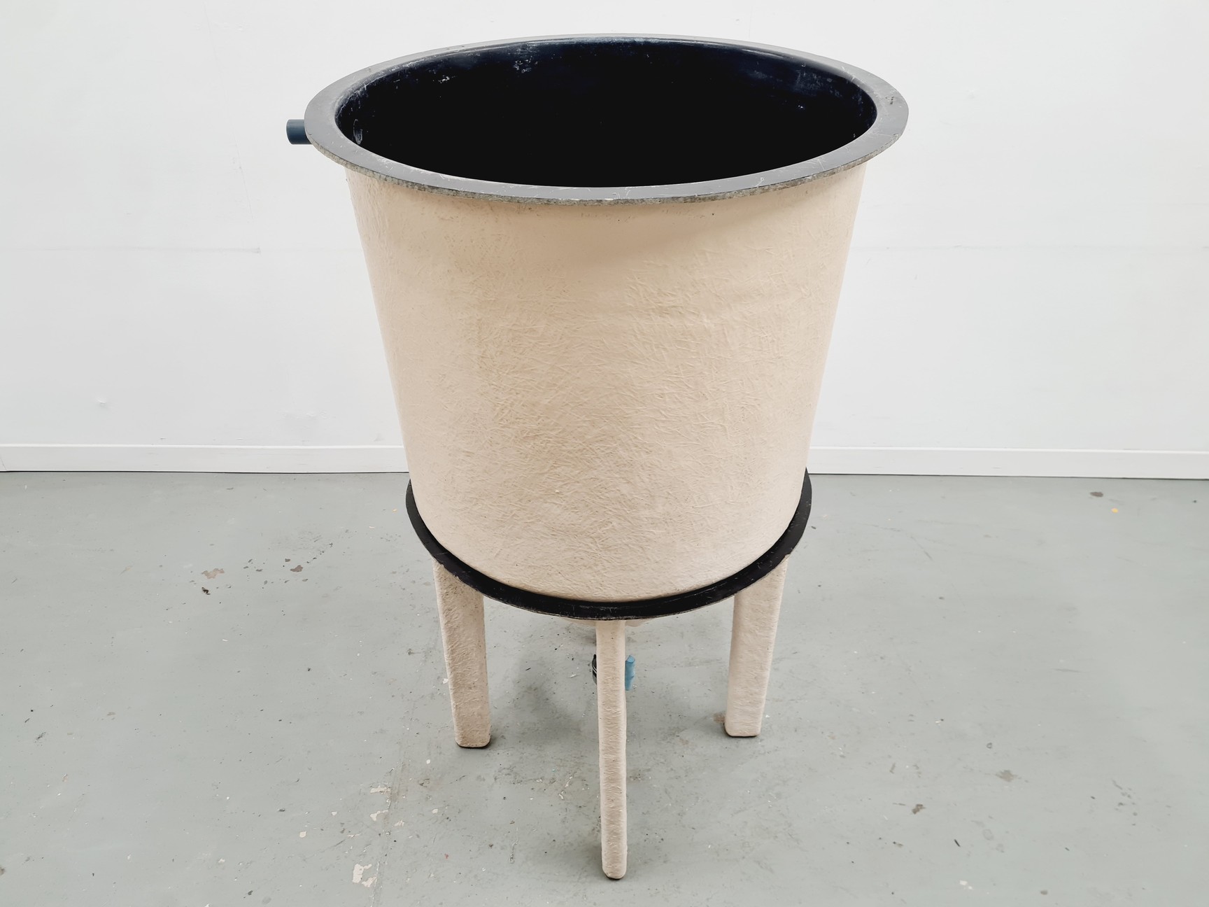 Image of Conical Shaped Large Fibreglass Tank on Legs 280L