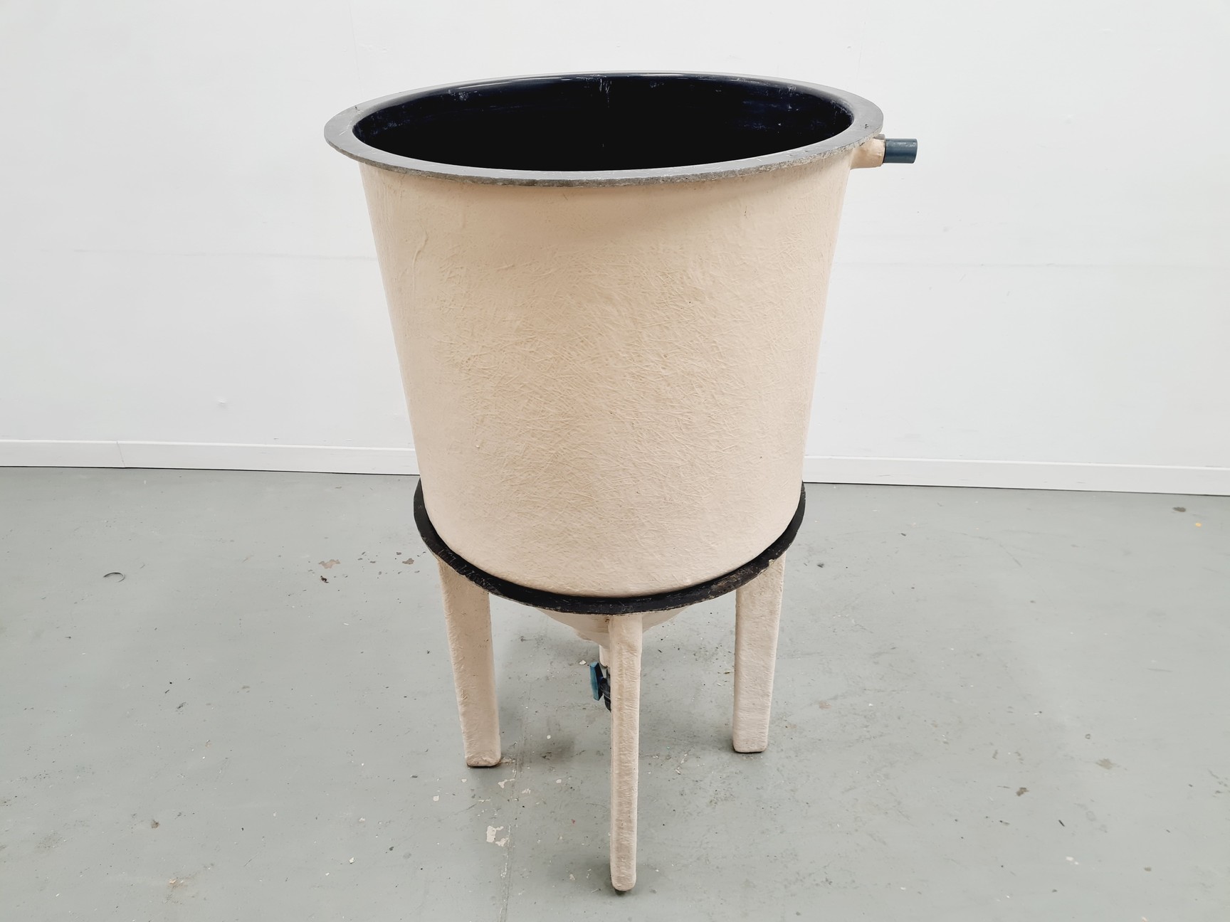 Image of Conical Shaped Large Fibreglass Tank on Legs 280L