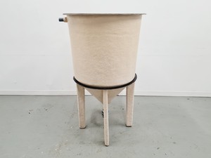 Thumbnail image of Conical Shaped Large Fibreglass Tank on Legs 280L