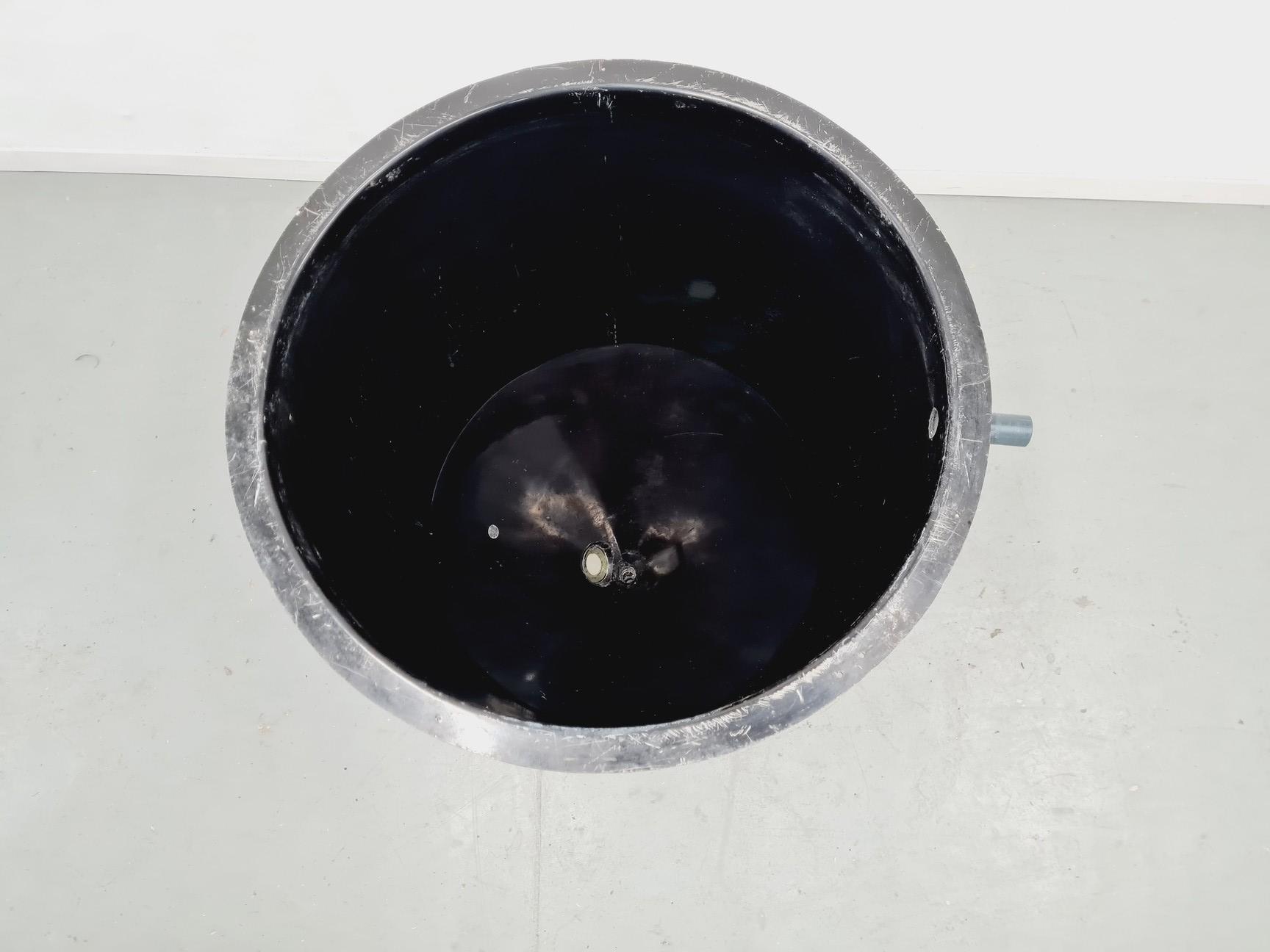 Image of Conical Shaped Large Fibreglass Tank on Legs 280L