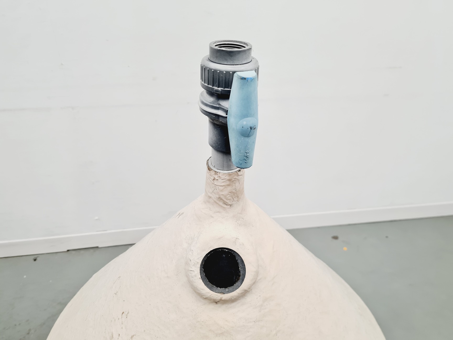 Image of Conical Shaped Large Fibreglass Tank on Legs 280L