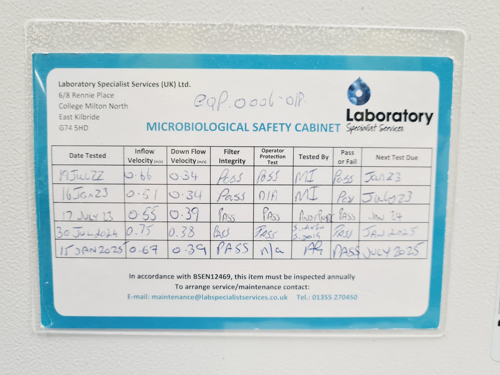 Image of Thermo Scientific Herasafe KS 12 Class II Safety Cabinet Lab