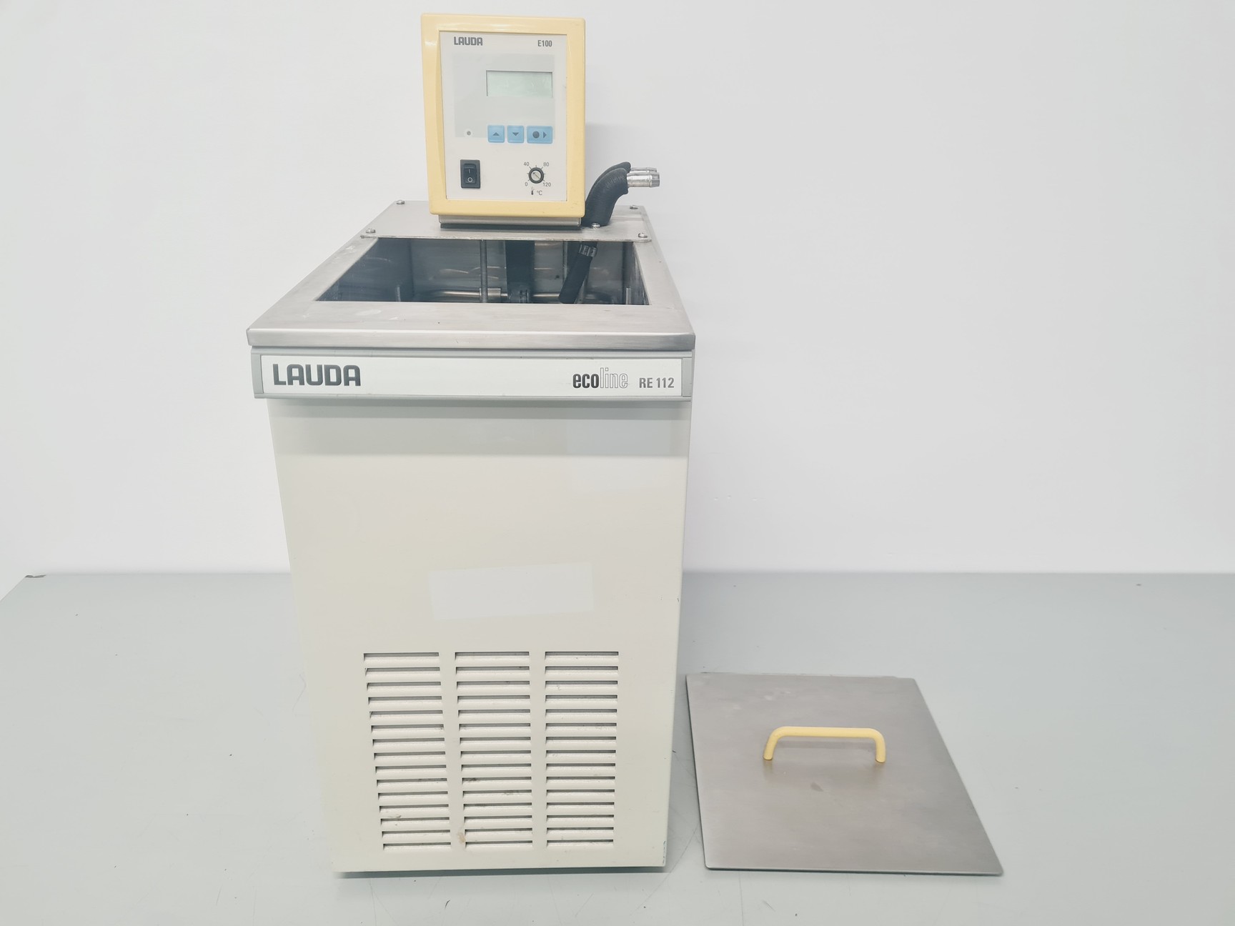 Image of Lauda E100 Immersion Heater/Cooler with Ecoline RE112 Waterbath