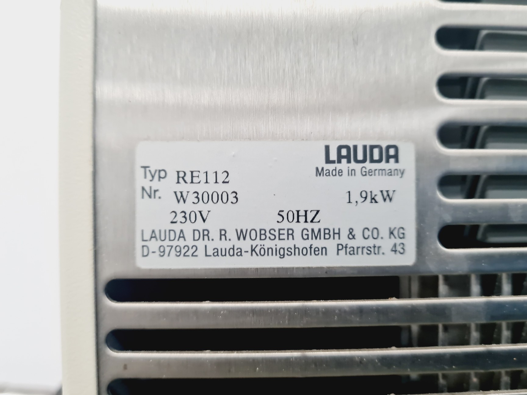 Image of Lauda E100 Immersion Heater/Cooler with Ecoline RE112 Waterbath