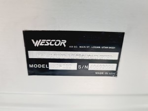 Thumbnail image of  WESCOR HR-33T Dew Point Microvoltmeter Lab