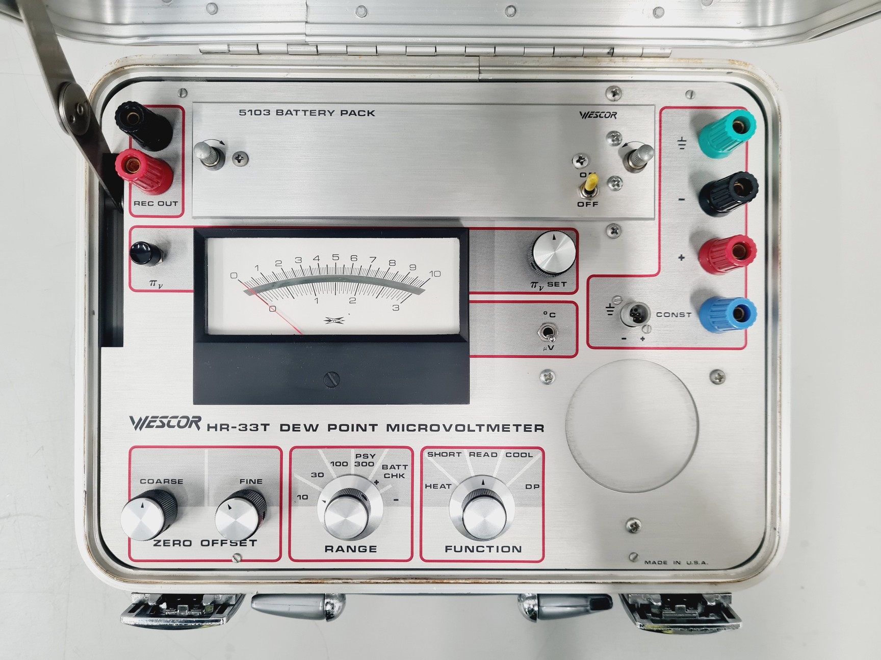 Image of  WESCOR HR-33T Dew Point Microvoltmeter Lab