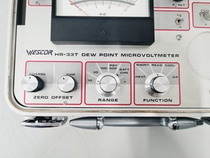 Thumbnail image of  WESCOR HR-33T Dew Point Microvoltmeter Lab