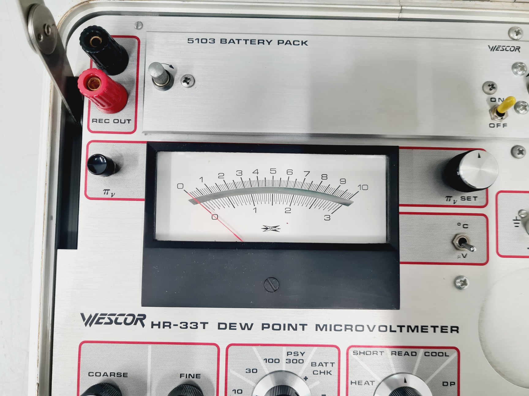 Image of  WESCOR HR-33T Dew Point Microvoltmeter Lab