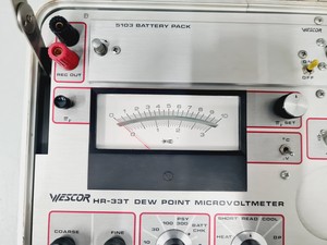 Thumbnail image of  WESCOR HR-33T Dew Point Microvoltmeter Lab