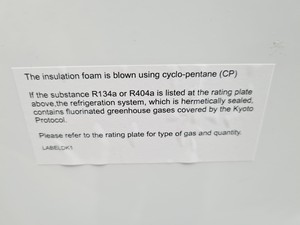 Thumbnail image of LabCold RLCF0720 Under Bench Laboratory Freezer