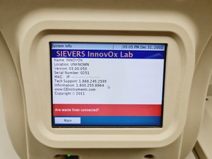 Thumbnail image of GE Sievers InnovOx Laboratory TOC Analyser with GE Autosampler