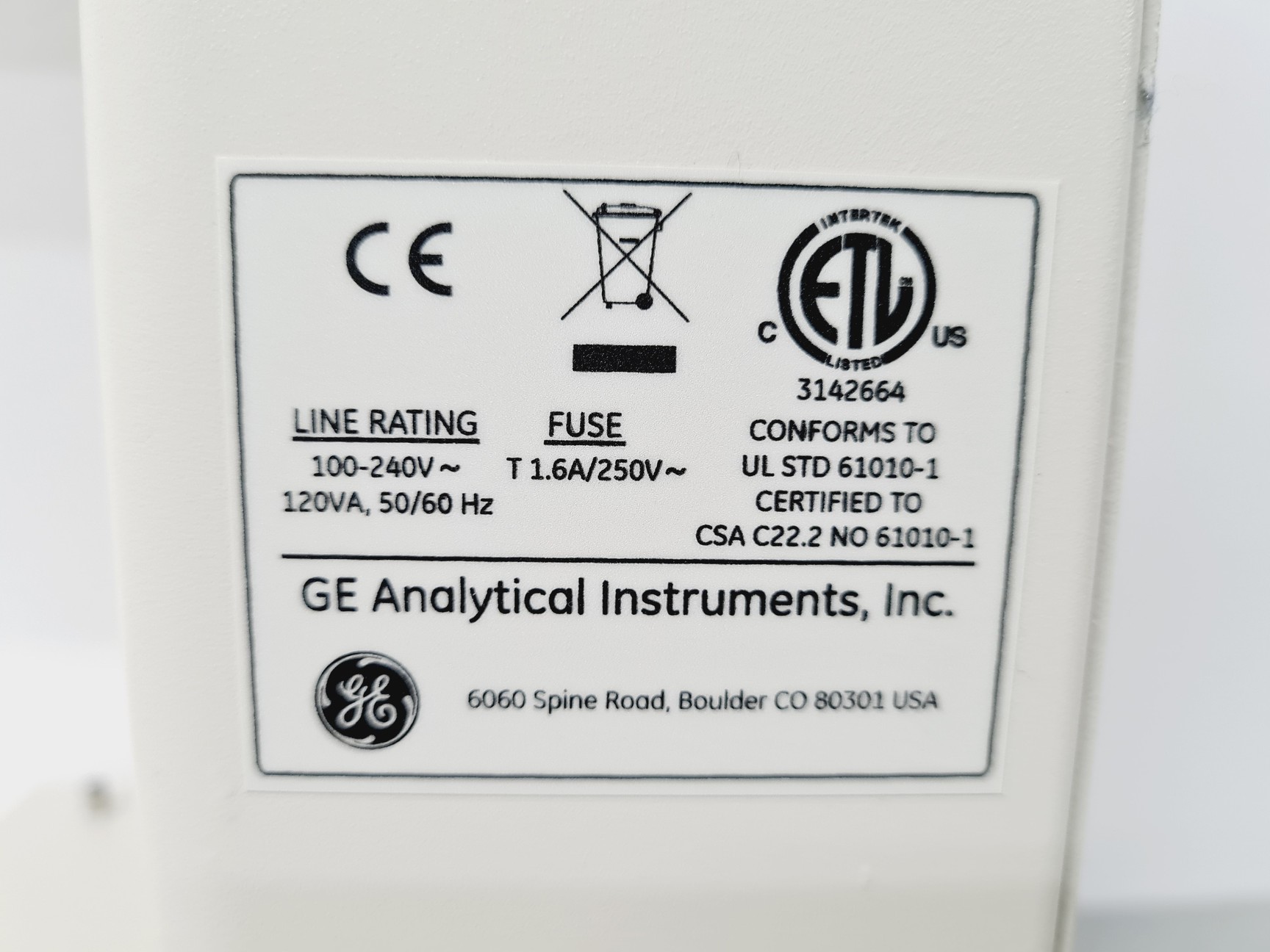 Image of GE Sievers InnovOx Laboratory TOC Analyser with GE Autosampler