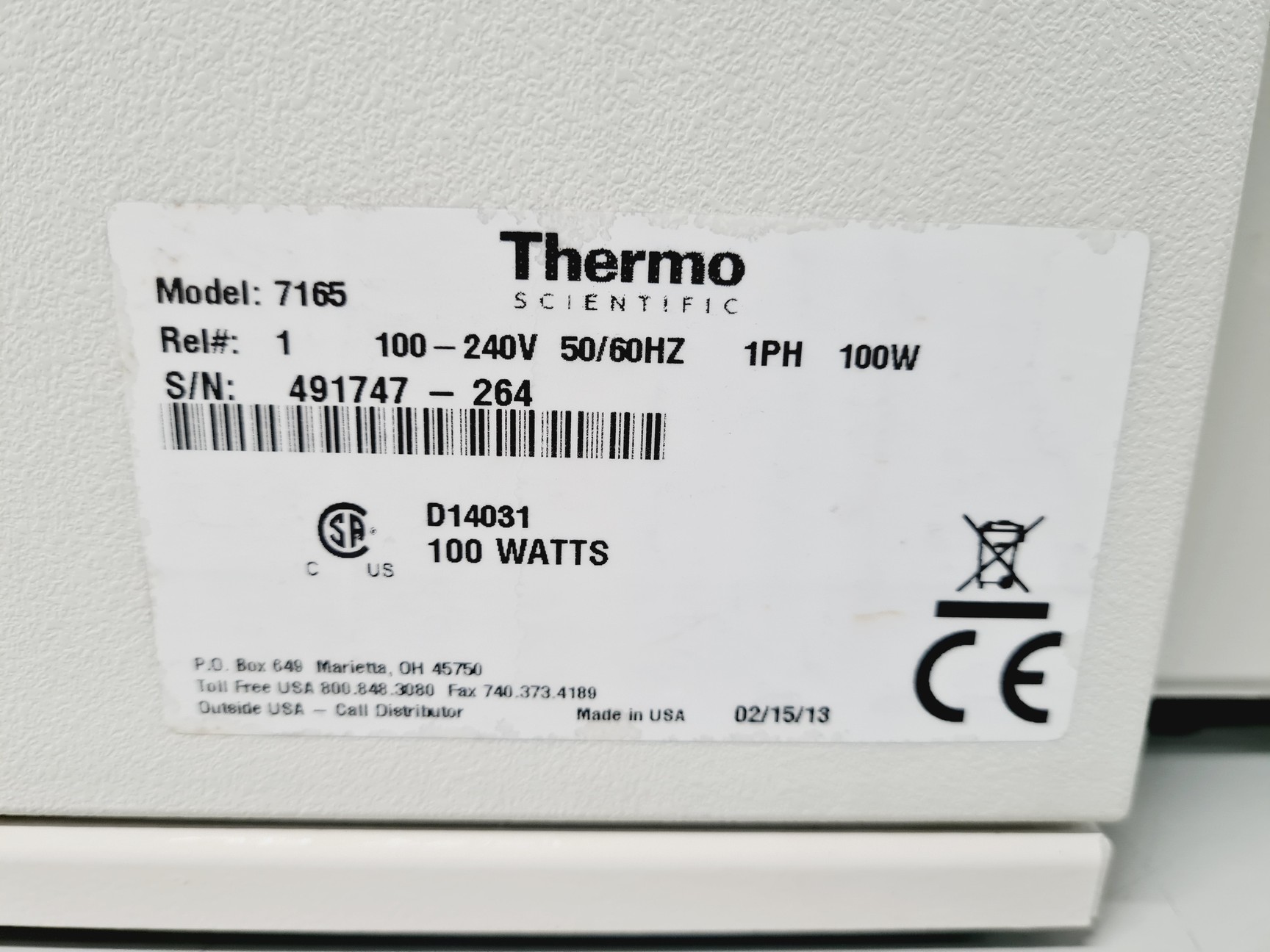 Image of Thermo Scientific Barnstead TII 7165 Water Purification System