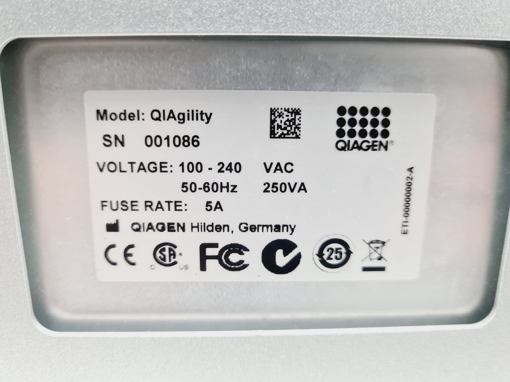 Image of Qiagen QIAgility Automated PCR Workstation