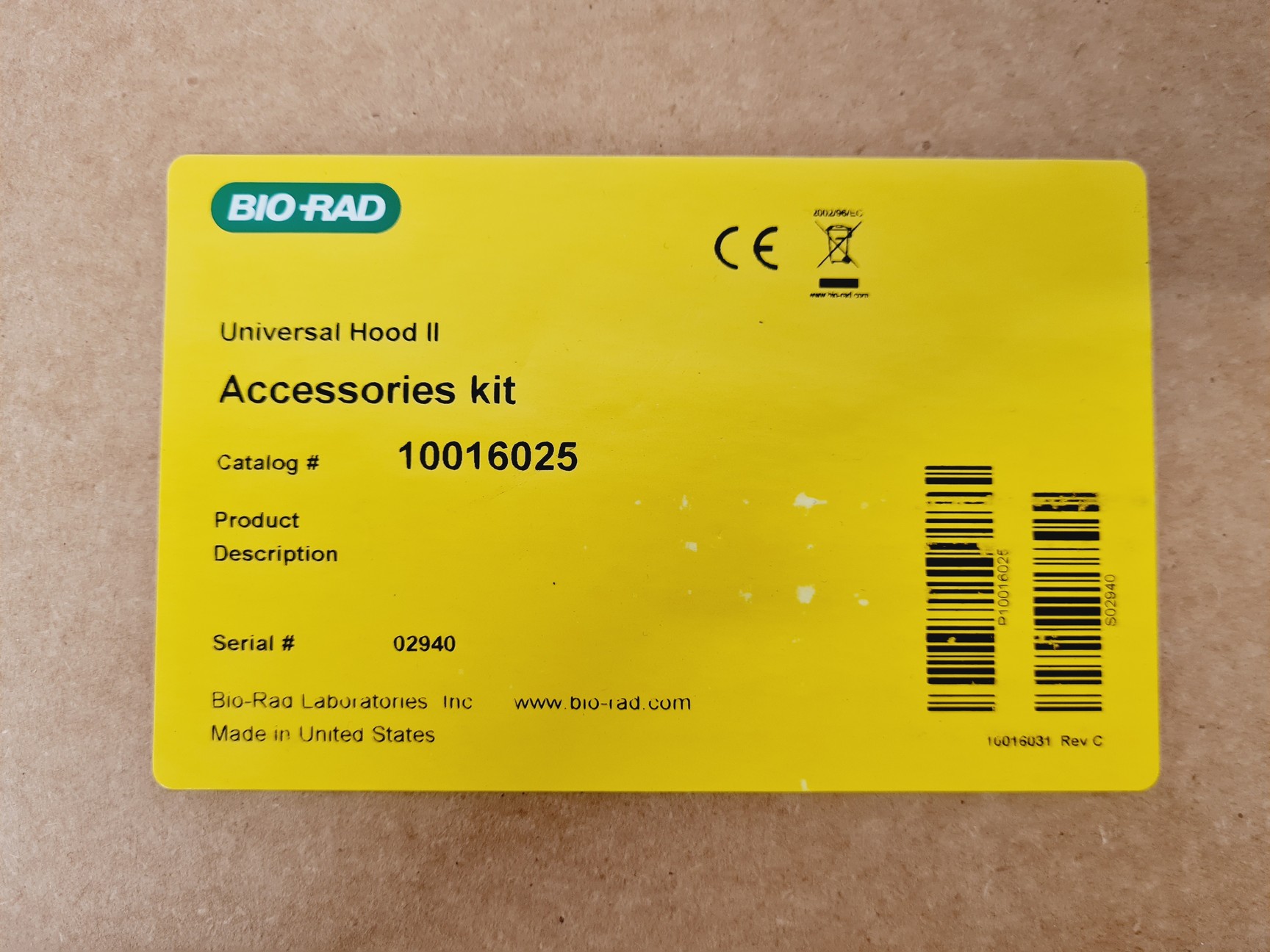 Image of Bio-Rad Universal Hood II ChemiDoc XRS+ Molecular Imager System