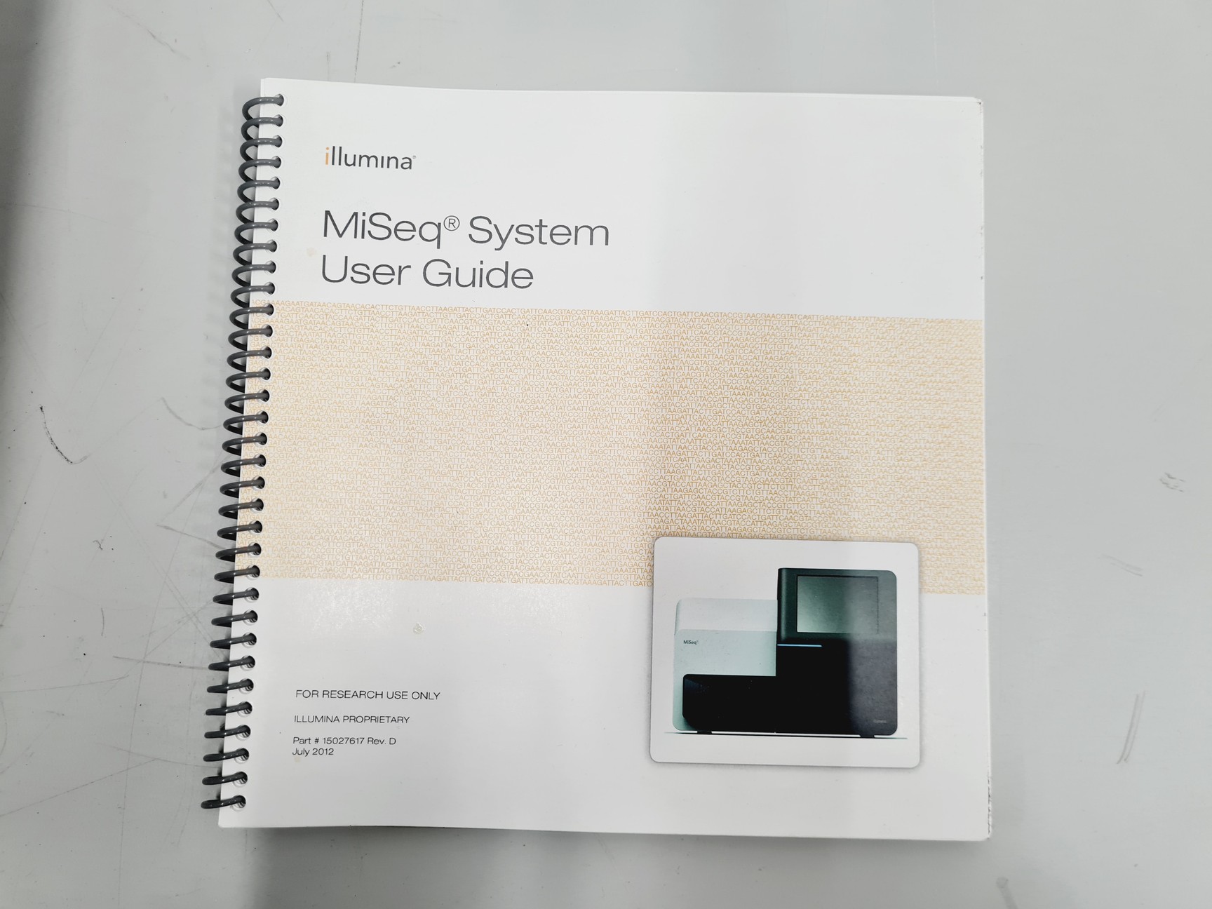 Image of illumina MiSeq DNA Sequencer Lab