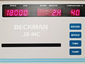 Thumbnail image of Beckman J2-MC Centrifuge w/ JA 18.1 Rotor 18,000RPM