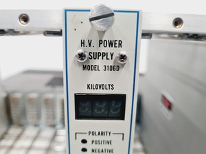 Thumbnail image of Ortec 4001A Bin Canberra Amplifier 2022, 2 x H.V. Power Supply & Tennelec TC950